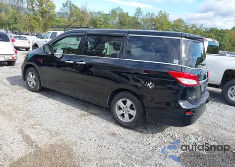 2013 Nissan Quest Sv из США, поврежденный, VIN JN8AE2KPXD9068730